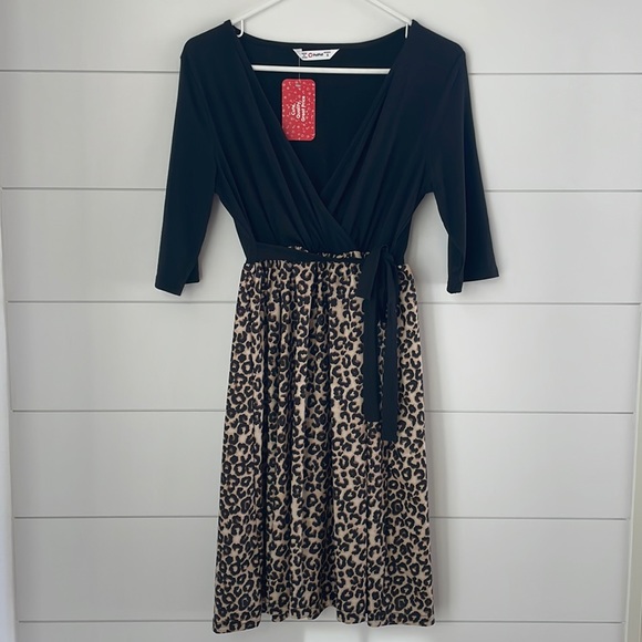 Leopard dress, NWT, size women’s small - Picture 1 of 7